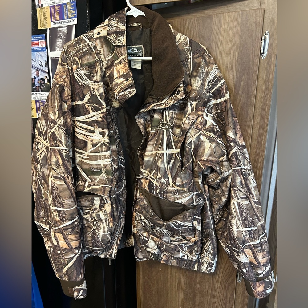 Drake Camouflage Outdoor Jacket